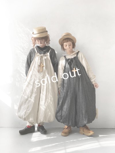 画像12: MARCHE' DE SOEUR/ピエロサロペット・生成り