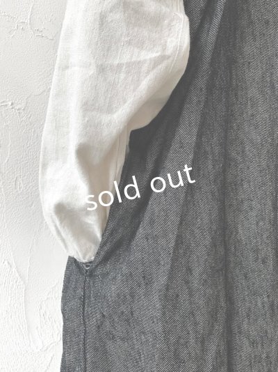 画像5: MARCHE' DE SOEUR/ピエロサロペット・杢ブラック