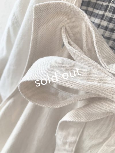 画像6: MARCHE' DE SOEUR/ピエロサロペット・生成り