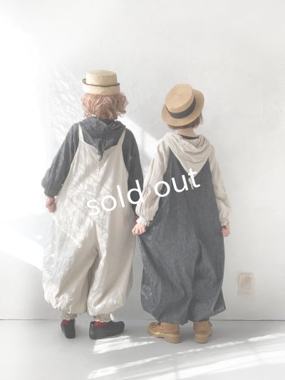 画像12: MARCHE' DE SOEUR/ピエロサロペット・杢ブラック