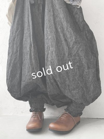 画像4: MARCHE' DE SOEUR/ピエロサロペット・杢ブラック