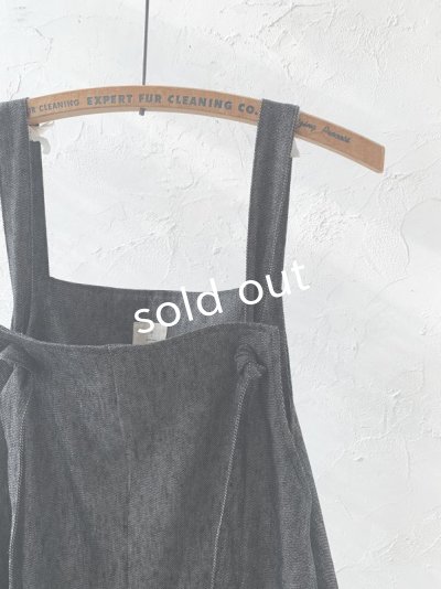 画像9: MARCHE' DE SOEUR/ピエロサロペット・杢ブラック