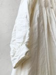 画像5: HALLELUJAH／1890's Bourgeron 羊飼いシャツワンピース・off-white