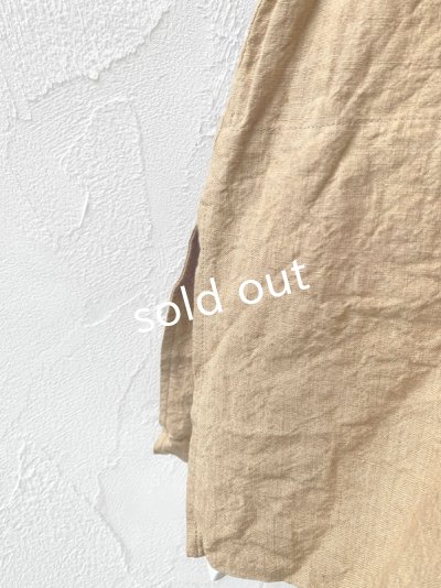 画像6: HALLELUJAH／1890's Bourgeron 羊飼いシャツワンピース・mimosa