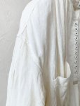画像9: HALLELUJAH／1890's Bourgeron 羊飼いシャツワンピース・off-white
