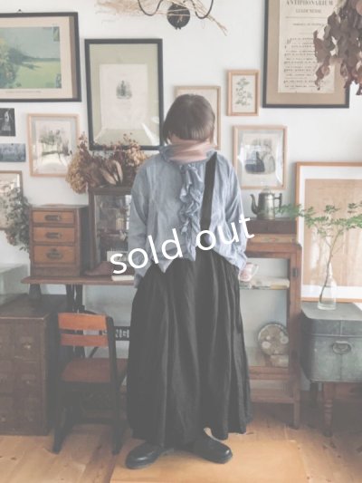 画像8: MARCHE' DE SOEUR／ワンショルダースカート・黒