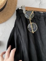 画像2: MARCHE' DE SOEUR／王様パンツ・黒 (2)