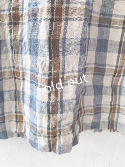 画像5: MARCHE' DE SOEUR／サイドリボンスカート・ブルーチェック