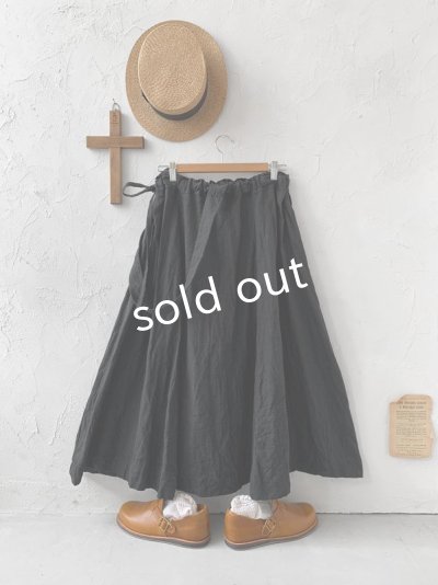 画像5: MARCHE' DE SOEUR／ワンショルダースカート・黒