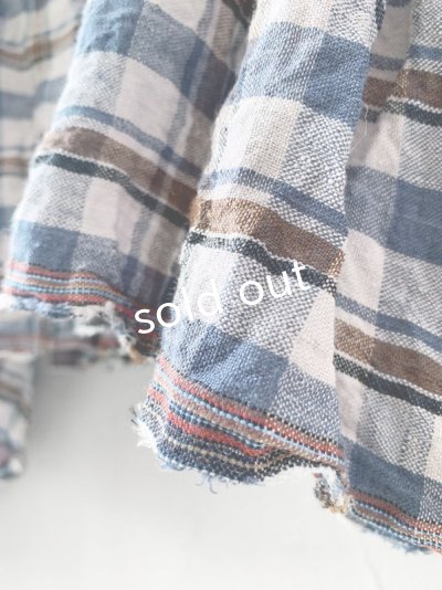 画像5: MARCHE' DE SOEUR／ギャザープルオーバー・ブルーチェック