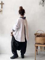 画像10: MARCHE' DE SOEUR／王様パンツ・黒 (10)