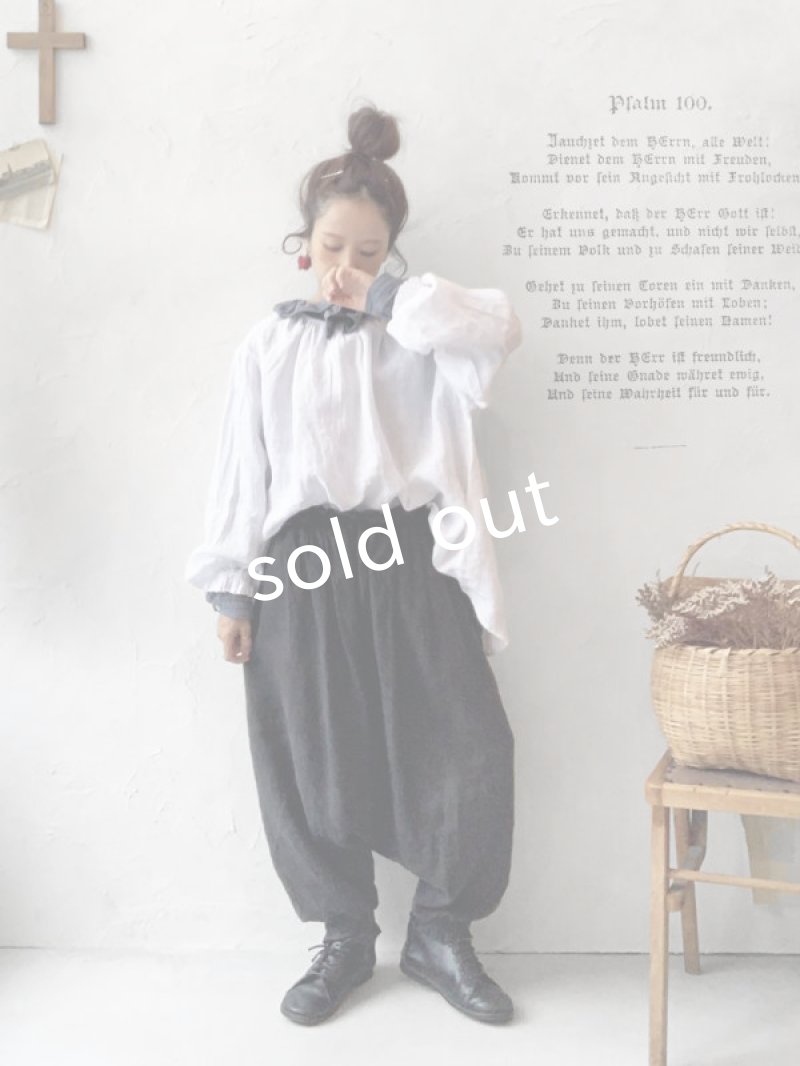 画像9: MARCHE' DE SOEUR／王様パンツ・黒 (9)