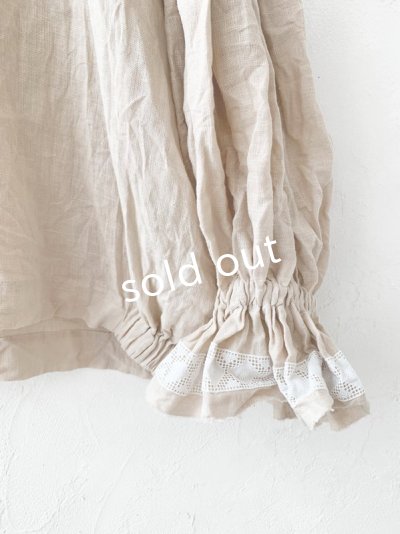 画像3: pollenbienco/アンティークレースのラッフルプルオーバー