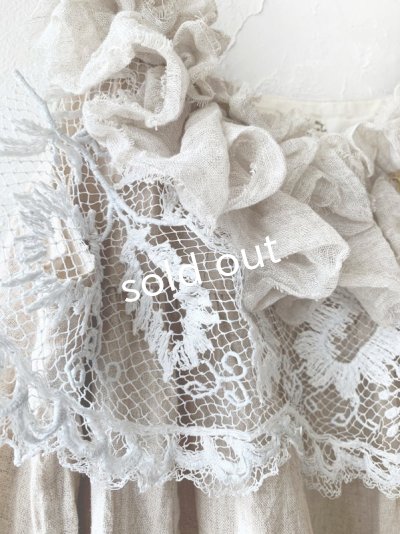 画像12: pollenbienco/アンティークレースのチュニック