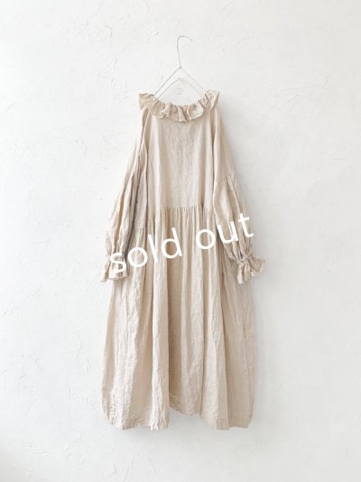 画像9: pollenbienco/アンティークレースのラッフルワンピース