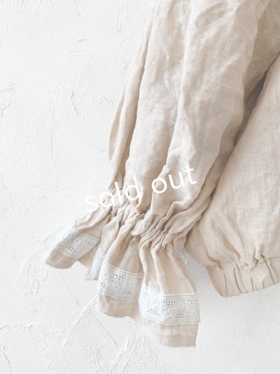 画像4: pollenbienco/アンティークレースのラッフルプルオーバー