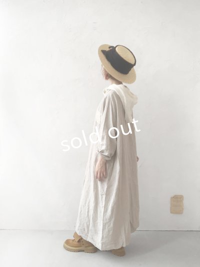 画像13: MARCHE' DE SOEUR/フードワンピース・生成り