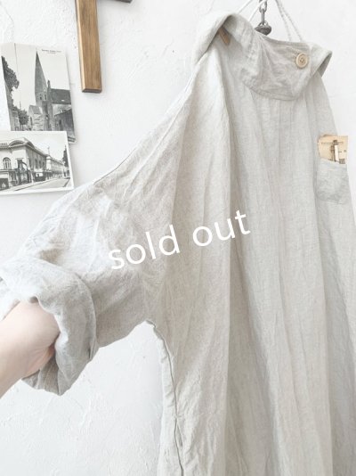 画像5: MARCHE' DE SOEUR/フードワンピース・生成り