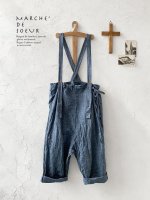 画像1: MARCHE' DE SOEUR／サスペンダーパンツ・ダンガリー (1)