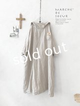MARCHE' DE SOEUR／フードワンピース・生成り