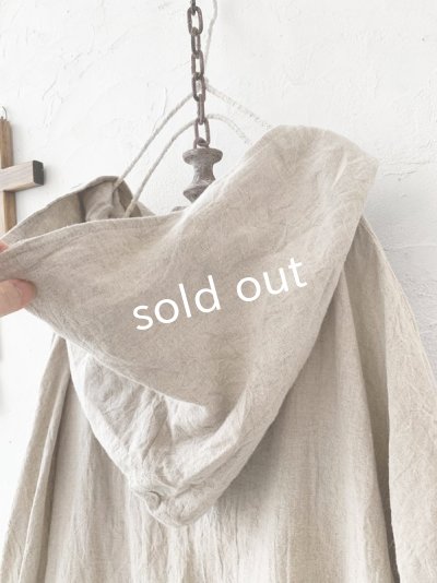 画像10: MARCHE' DE SOEUR/フードワンピース・生成り