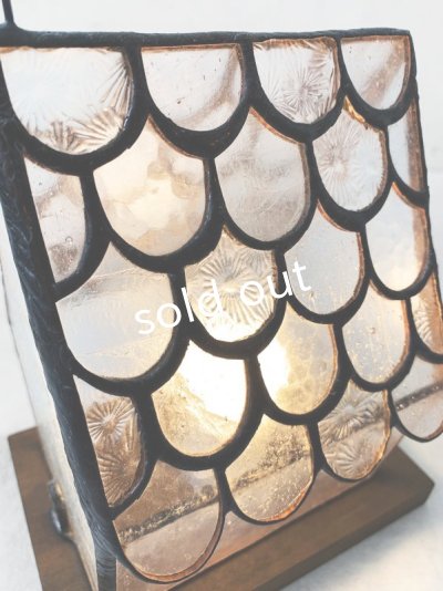 画像6: caco grass works／うろこ屋根の教会のランプ