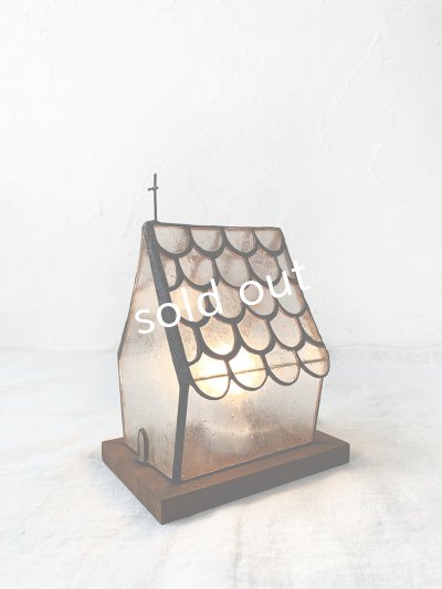 画像5: caco grass works／うろこ屋根の教会のランプ