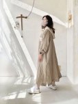 画像14: MARCHE' DE SOEUR／フードワンピース・生成り×オフ