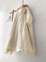 画像6: MARCHE' DE SOEUR／フードワンピース・オフ×ベージュ (6)
