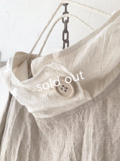 画像4: MARCHE' DE SOEUR／フードワンピース・生成り×オフ
