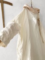 画像7: MARCHE' DE SOEUR／フードワンピース・オフ×ベージュ (7)
