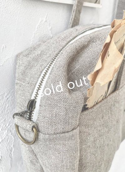 画像5: MARCHE' DE SOEUR／ボストンバッグ・リトアニアリネン