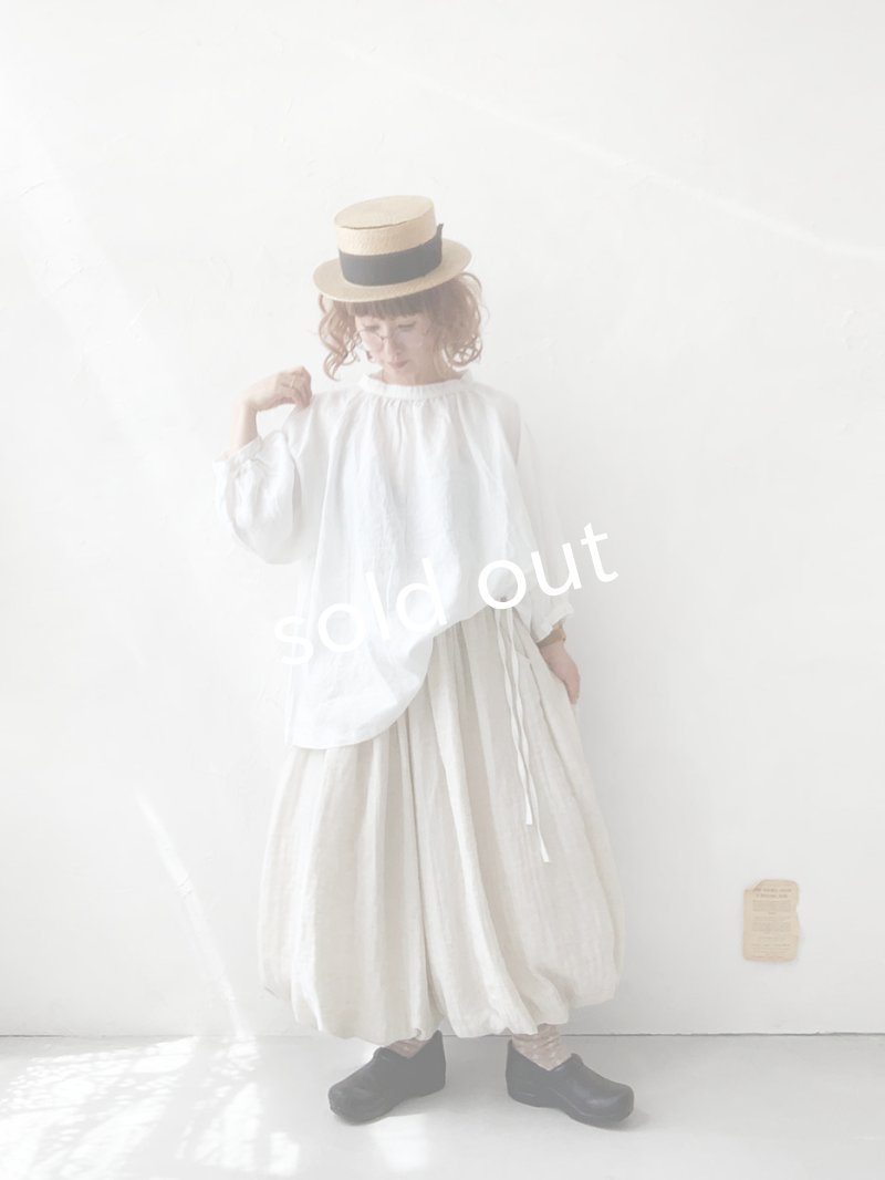 画像13: MARCHE' DE SOEUR／ホイップバルーンパンツ・ダブルガーゼ (13)