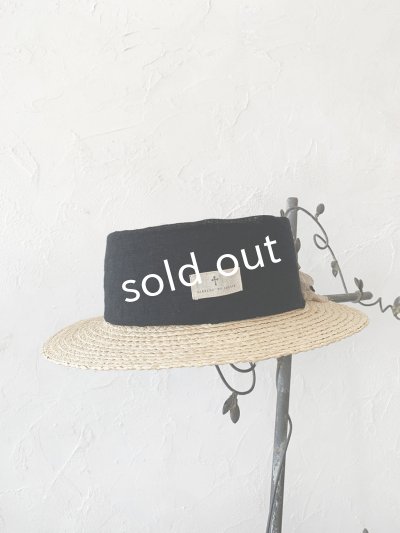 画像9: pollenbienco／プリザーブドフラワーの帽子・黒