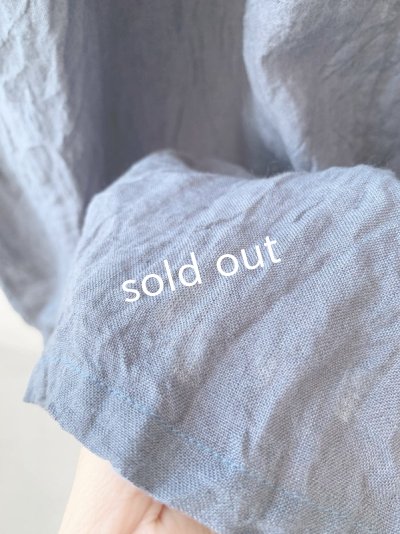 画像8: MARCHE' DE SOEUR／フローフリルワンピース・遠州織ブルー