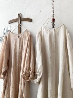 画像12: MARCHE' DE SOEUR／付け襟つき２wayワンピース・ナチュラル (12)