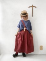 画像8: MARCHE' DE SOEUR／リネンプルオーバー・遠州織ブルー (8)