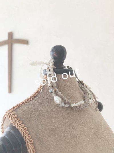 画像4: toromeco／裂き編みブレスレット・mocha