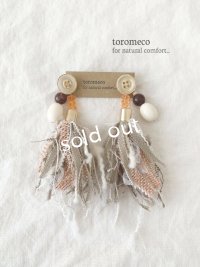 toromeco／pop tassel 4wayピアス