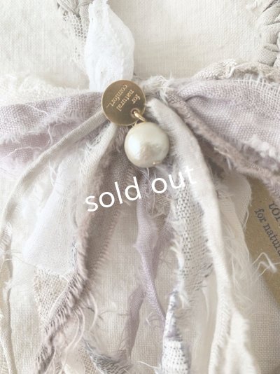 画像5: toromeco／裂き編みのシュシュantique