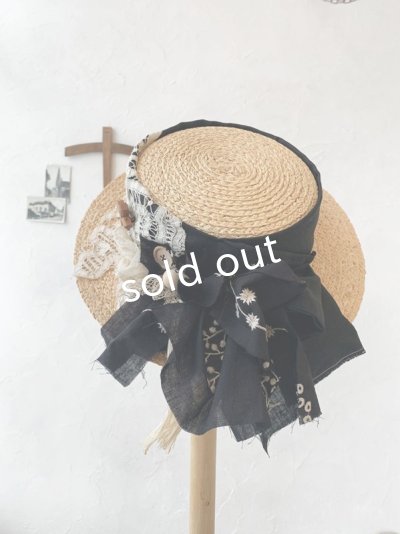 画像4: pollenbienco／アンティークレースの帽子・E