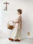 画像6: Avenue／フリルギャザーポンチョ・ベージュ