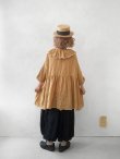 画像9: MARCHE' DE SOEUR／大きなラッフル襟プルオーバー・遠州織マスタード (9)