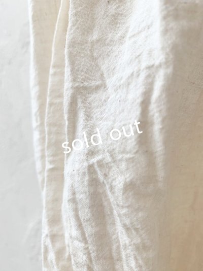 画像6: MARCHE' DE SOEUR/ ギャザーパンツ・ハーフリネンアイボリー