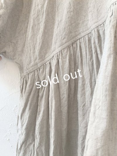 画像5: MARCHE' DE SOEUR/ ギャザープルオーバー・生成り