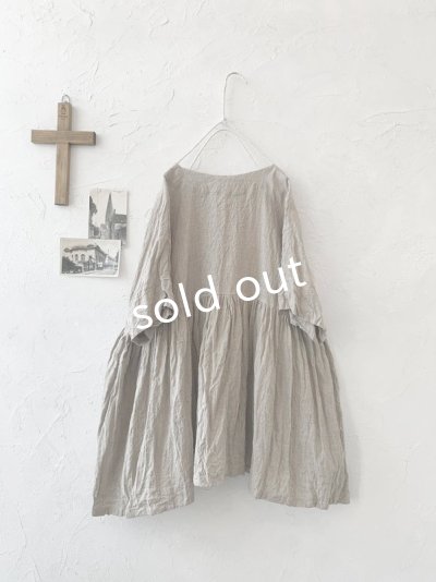 画像6: MARCHE' DE SOEUR/ ギャザープルオーバー・生成り