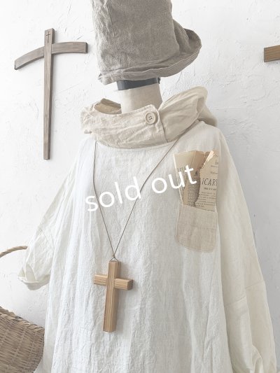 画像3: MARCHE' DE SOEUR／フードワンピース・オフ×ベージュ