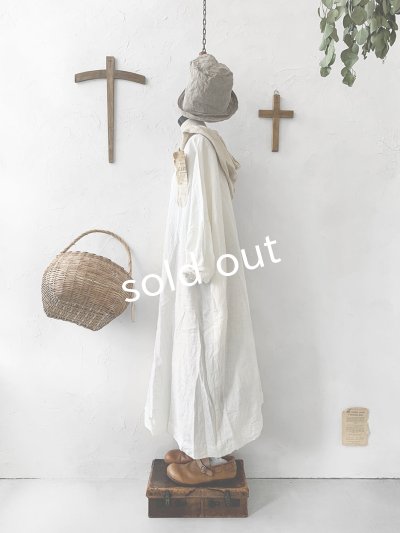 画像8: MARCHE' DE SOEUR／フードワンピース・オフ×ベージュ