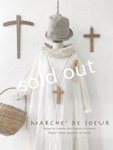 MARCHE' DE SOEUR／フードワンピース・オフ×ベージュ