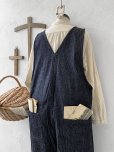 画像9: seasew.／デニムオーバーオール・インディゴ